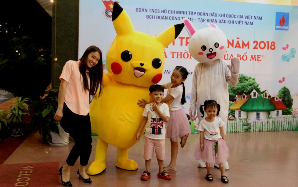 Đoàn Thanh niên Công ty Mẹ tổ chức “Ngày hội trẻ thơ 2018” doan thanh nien cong ty me to chuc ngay hoi tre tho 2018