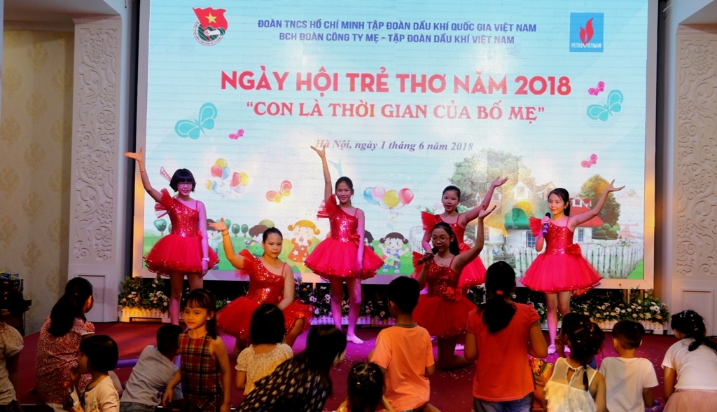 Đoàn Thanh niên Công ty Mẹ tổ chức “Ngày hội trẻ thơ 2018” doan thanh nien cong ty me to chuc ngay hoi tre tho 2018