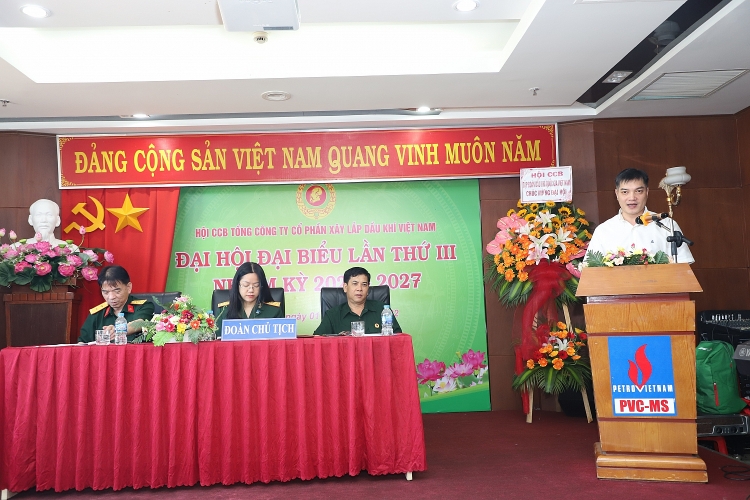 Hội CCB Tổng Công ty Petrocons tổ chức thành công Đại hội Đại biểu lần III Hội CCB PetroCons tổ chức thành công Đại hội Đại biểu nhiệm kỳ 2022-2027