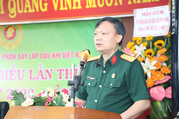 Hội CCB Tổng Công ty Petrocons tổ chức thành công Đại hội Đại biểu lần III Hội CCB PetroCons tổ chức thành công Đại hội Đại biểu nhiệm kỳ 2022-2027