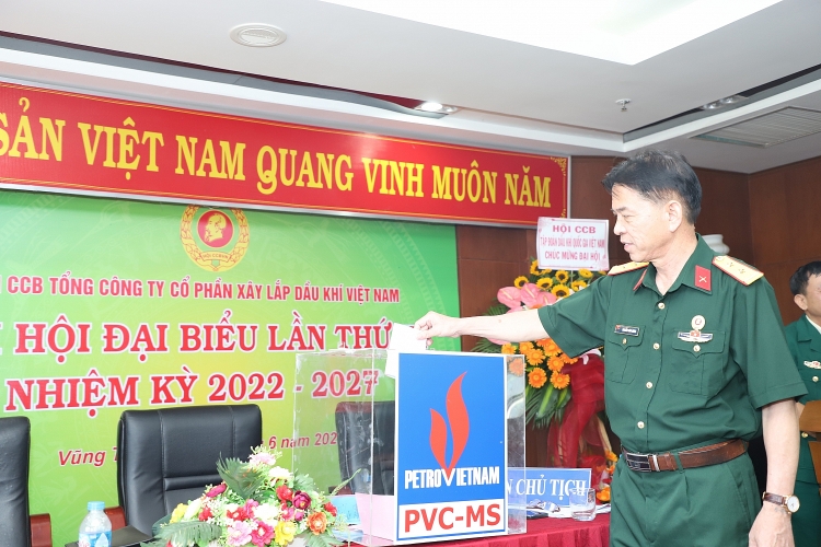 Hội CCB Tổng Công ty Petrocons tổ chức thành công Đại hội Đại biểu lần III Hội CCB PetroCons tổ chức thành công Đại hội Đại biểu nhiệm kỳ 2022-2027