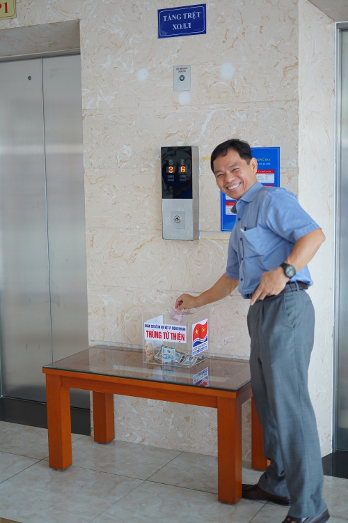 ĐTN Xí nghiệp ĐVLGK Vietsovpetro Lắp đặt Thùng từ thiện: Việc làm nhỏ, ý nghĩa lớn Tuổi trẻ Xí nghiệp ĐVLGK Vietsovpetro triển khai chương trình an sinh