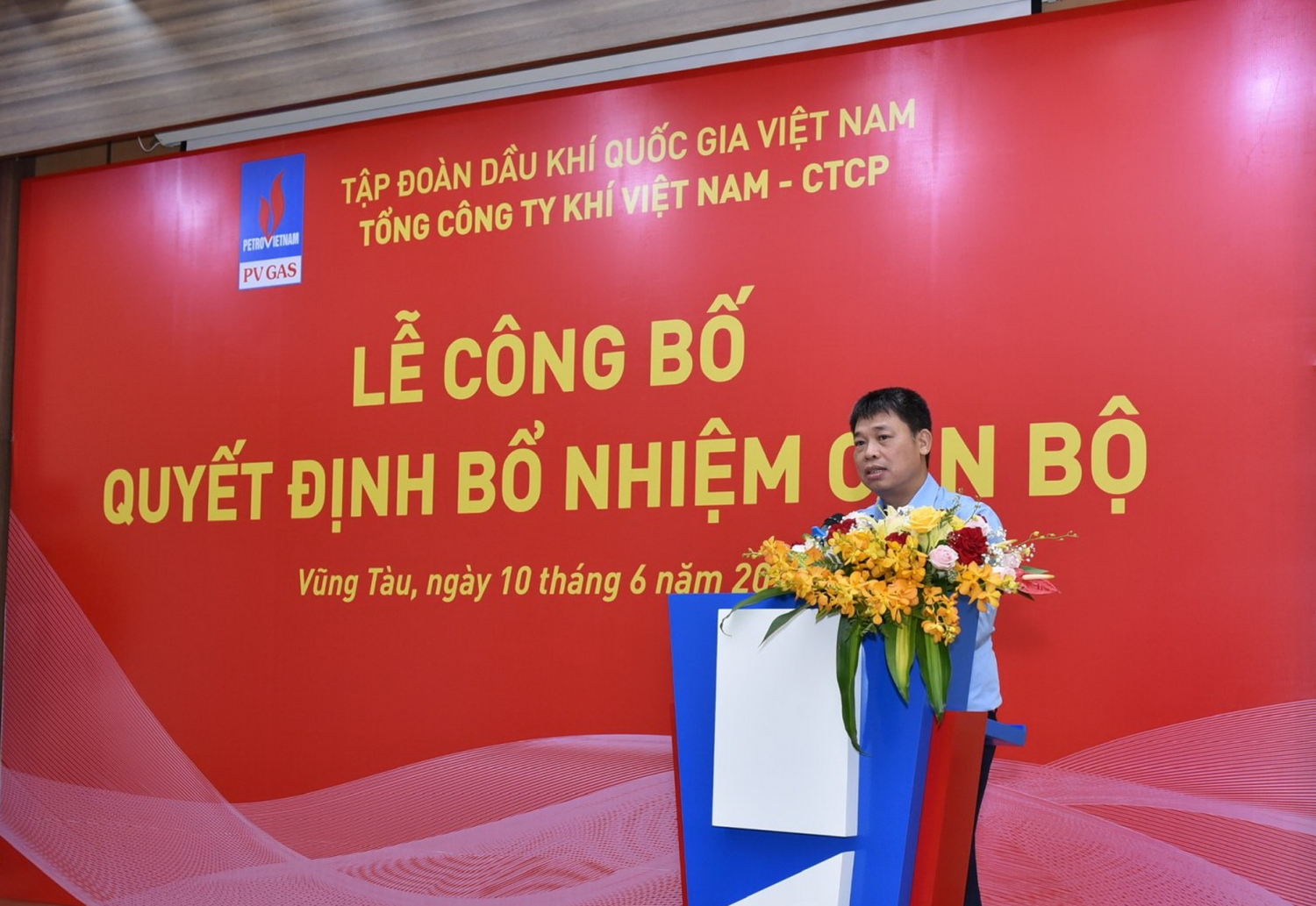 PV GAS công bố quyết định bổ nhiệm cán bộ năm 2022