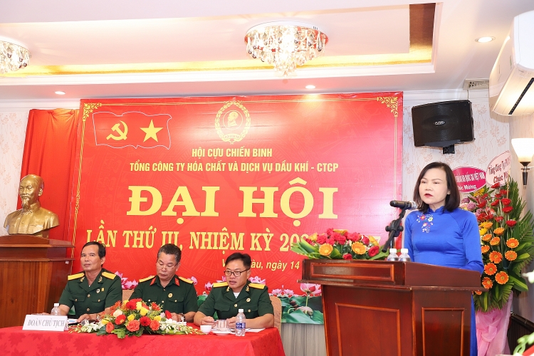 Đại hội Hội CCB PVChem lần thứ III, nhiệm kỳ 2022-2027 thành công tốt đẹp