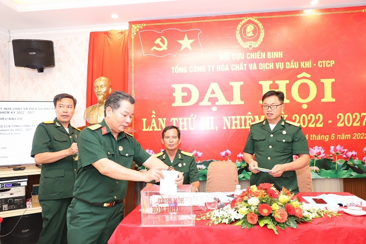 Đại hội Hội CCB PVChem lần thứ III, nhiệm kỳ 2022-2027 thành công tốt đẹp