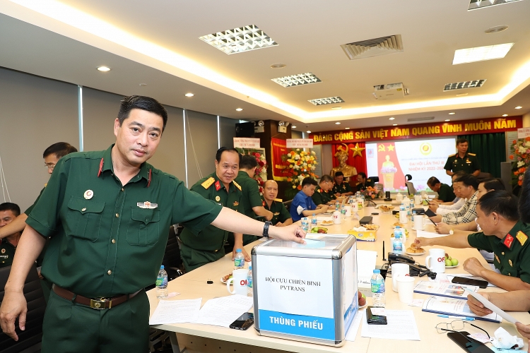 Đại hội Đại biểu Hội CCB PV Trans khóa III, nhiệm kỳ 2022-2027 thành công tốt đẹp Đại hội Đại biểu Hội CCB PV Trans khóa III, nhiệm kỳ 2022 2027 thành công tốt đẹp