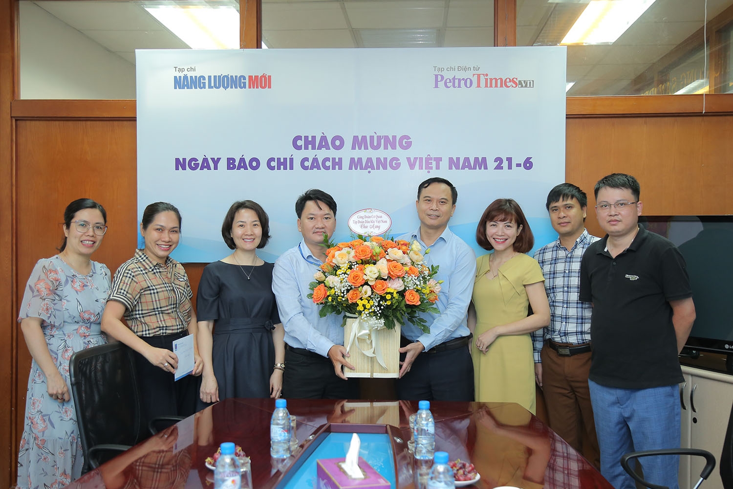 Công đoàn Dầu khí Việt Nam chúc mừng Tạp chí Năng lượng Mới - PetroTimes