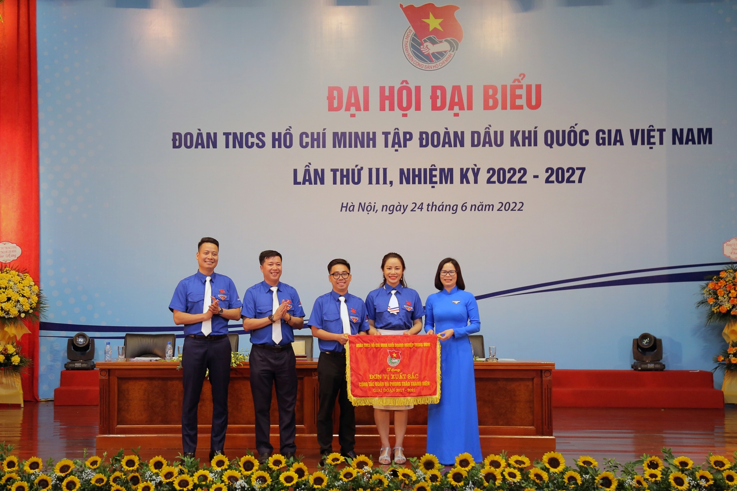 Tổ chức thành công Đại hội đại biểu Đoàn Thanh niên Tập đoàn lần thứ III, nhiệm kỳ 2022-2027