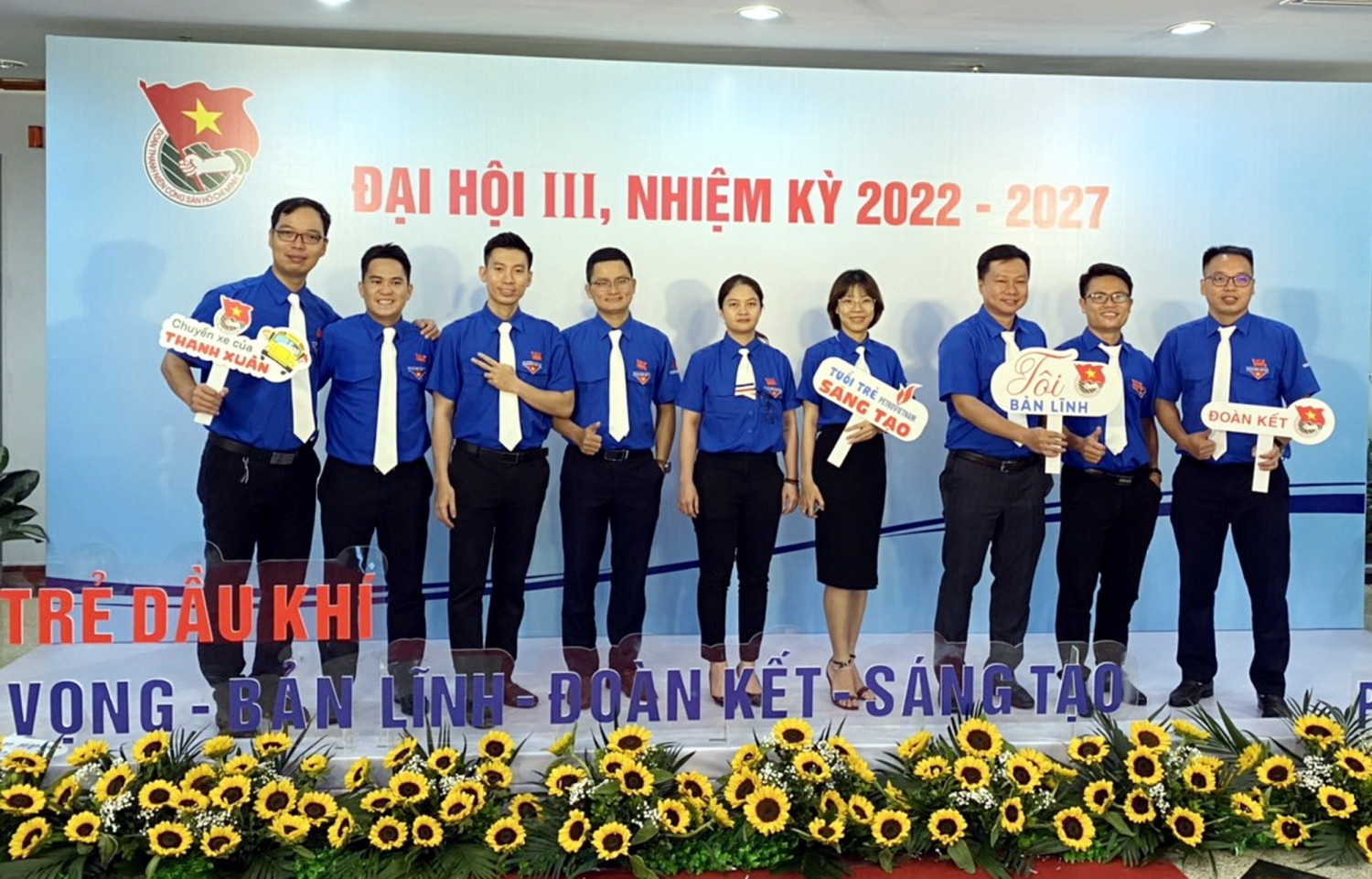 Đoàn đại biểu Đoàn Thanh niên Tổng công ty Khí Việt Nam tham gia Đại hội đại biểu Đoàn Thanh niên Tập đoàn lần thứ III, nhiệm kỳ 2022-2027   