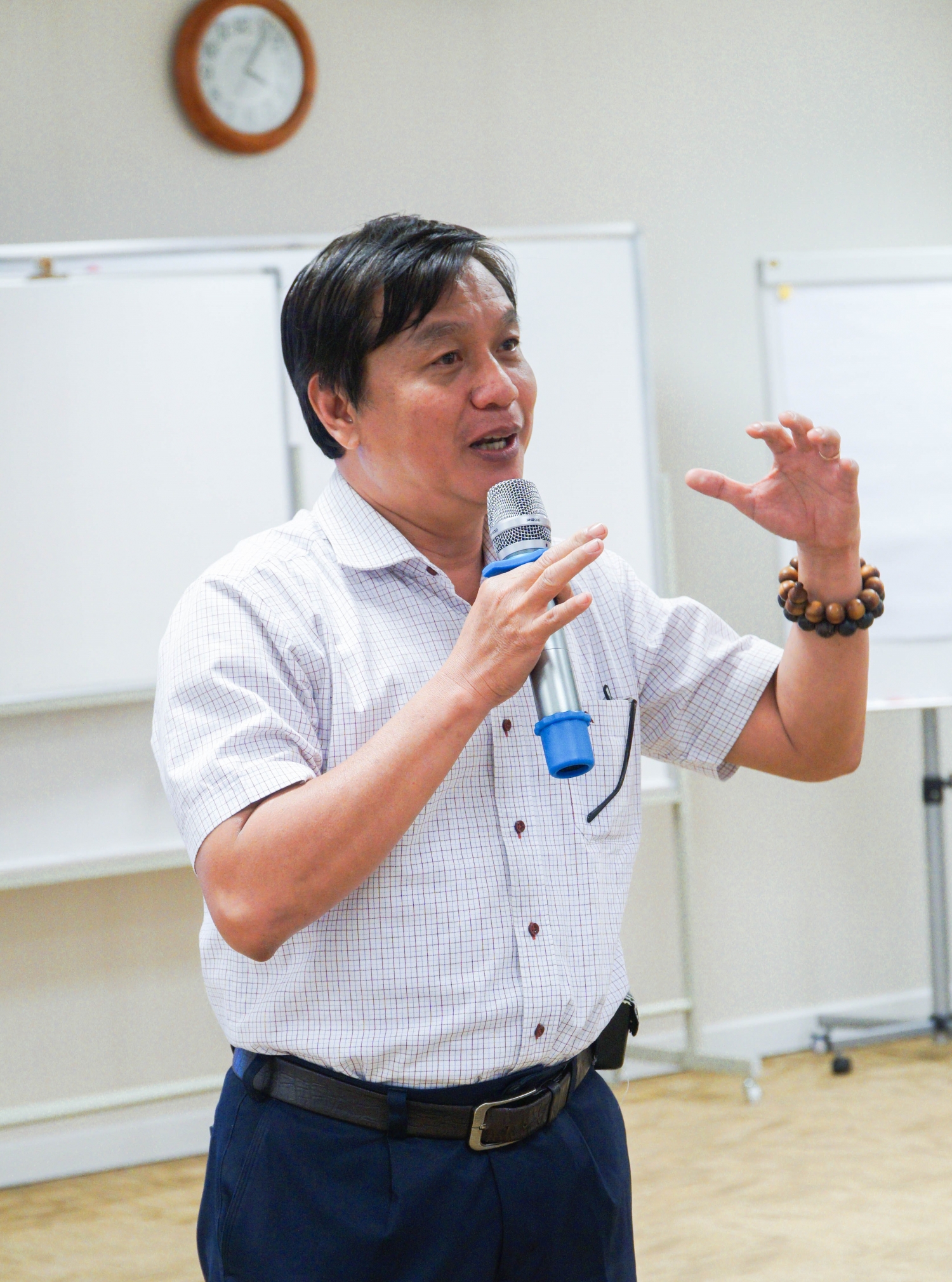 Ông Lê Phước Khôi - Ủy viên Ban Thường vụ Công đoàn PV GAS phát biểu