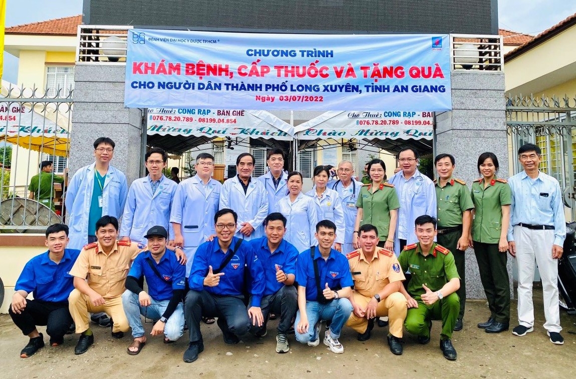 PV GAS đồng hành cùng Đoàn công tác Bệnh viện Đại học Y Dược TP.HCM đến Kiên Giang và An Giang