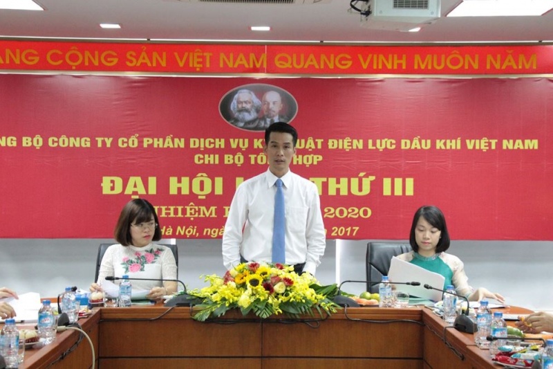 Chi bộ Tổng hợp PVPS tổ chức Đại hội lần thứ III nhiệm kỳ 2017 – 2020 chi bo tong hop pvps to chuc dai hoi lan thu iii nhiem ky 2017 2020