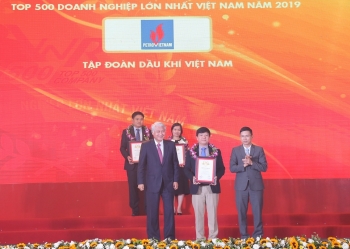 PVN trong TOP 3 doanh nghiệp lớn nhất Việt Nam 12 năm liên tiếp
