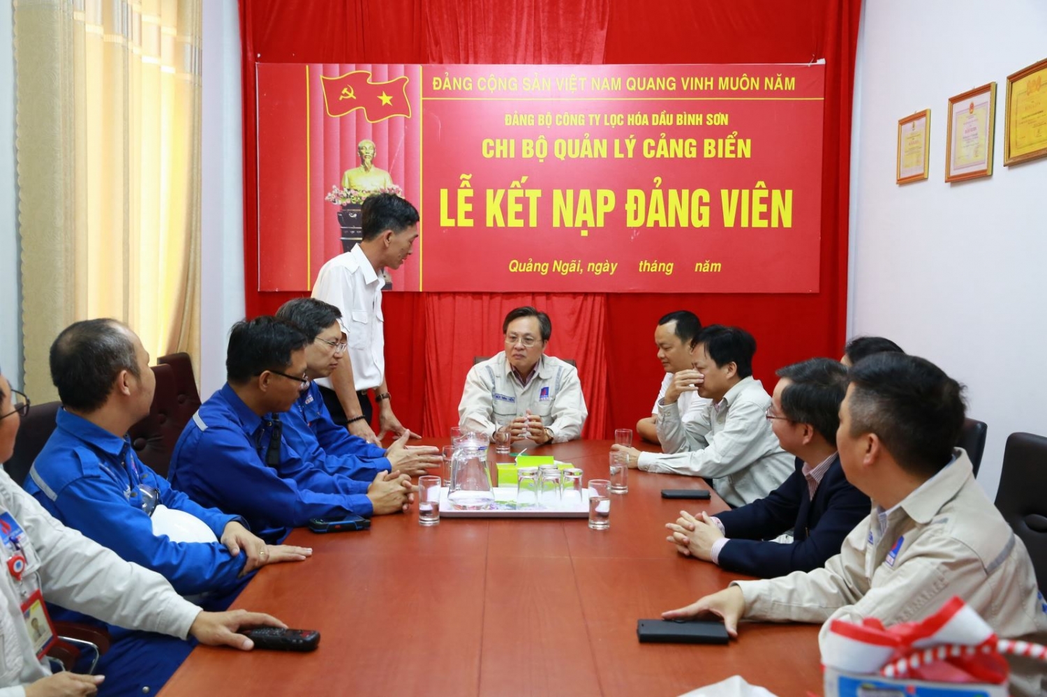 Lãnh đạo BSR kiểm tra công tác vận hành sản xuất và chúc Tết người lao động ban lanh dao bsr kiem tra cong tac van hanh san xuat va chuc tet nguoi lao dong