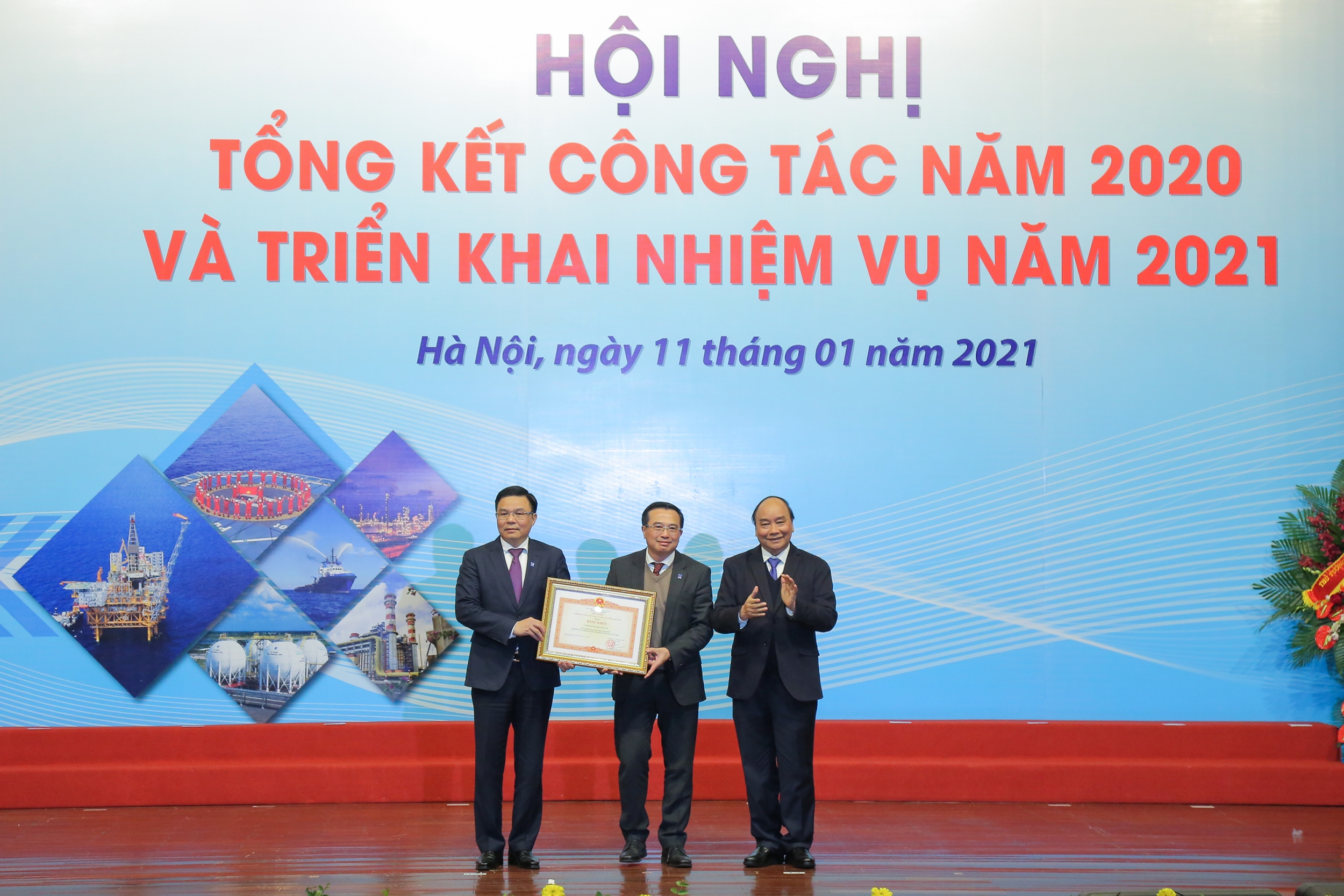 Các sự kiện nổi bật của Petrovietnam trong tuần từ 10/1 đến 17/1/2021