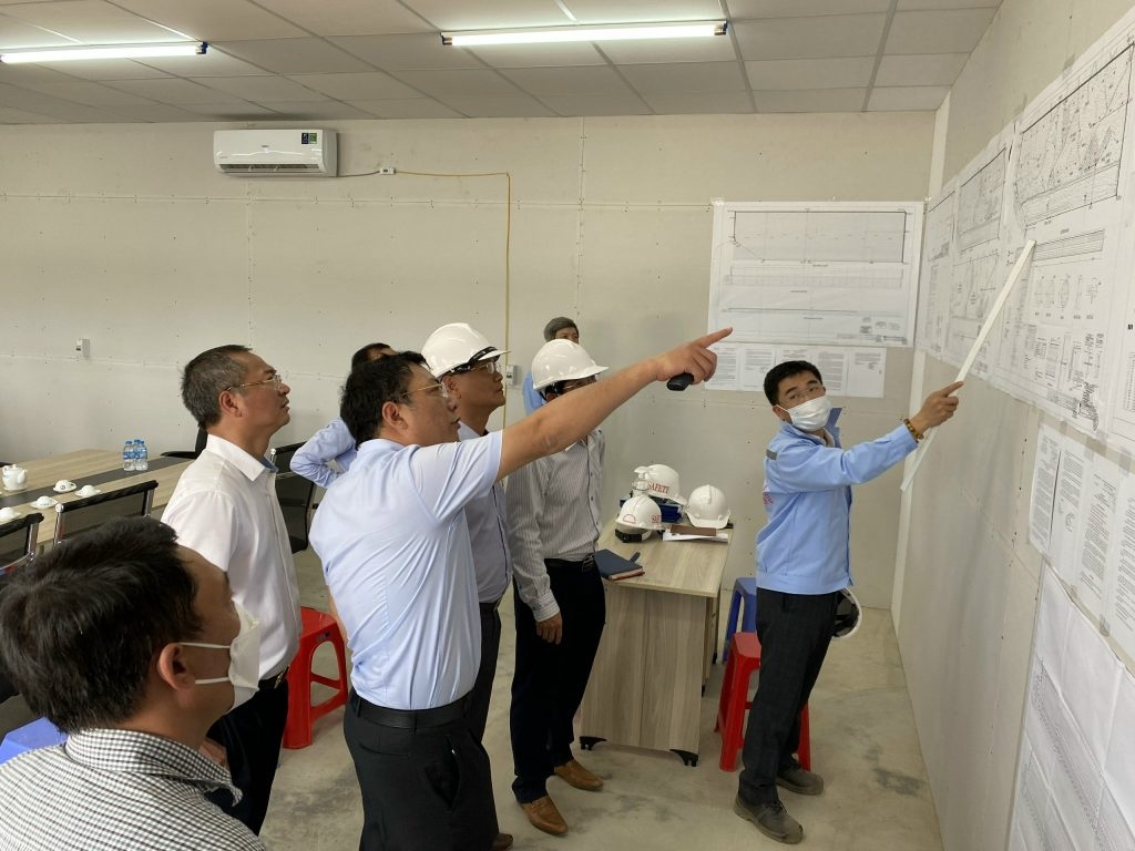 Tổng giám đốc PV Power kiểm tra công trường dự án Nhà máy điện Nhơn Trạch 3&4