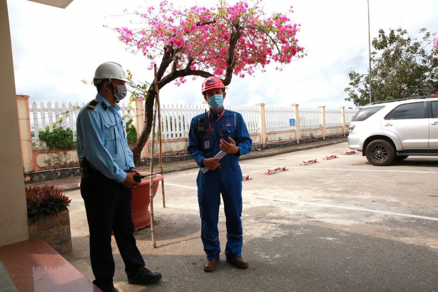 BSR diễn tập xử lý trường hợp có người nghi mắc Covid-19 bsr dien tap xu ly truong hop co nguoi nghi mac covid 19