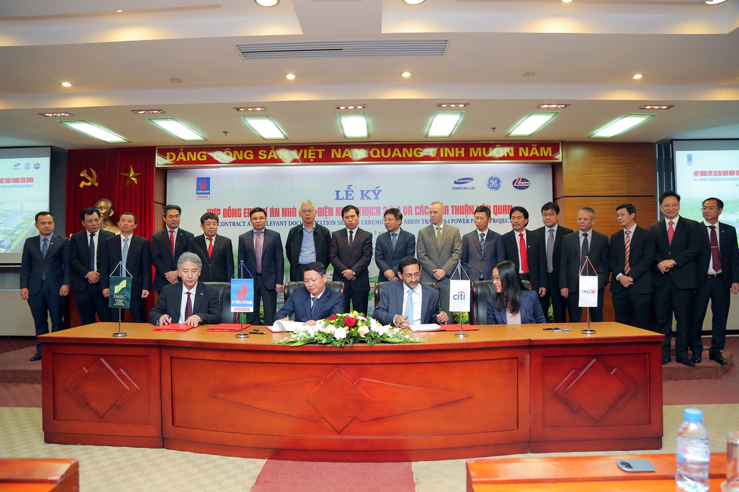 Ký kết hợp đồng EPC Dự án Nhà máy điện Nhơn Trạch 3&4
