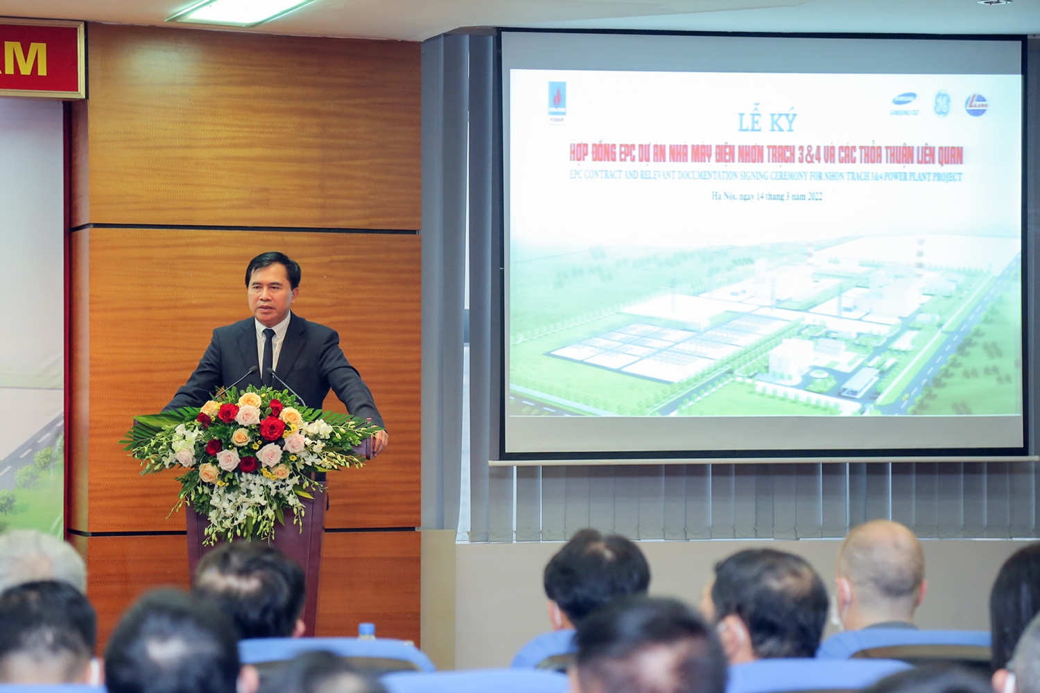Ký kết hợp đồng EPC Dự án Nhà máy điện Nhơn Trạch 3&4
