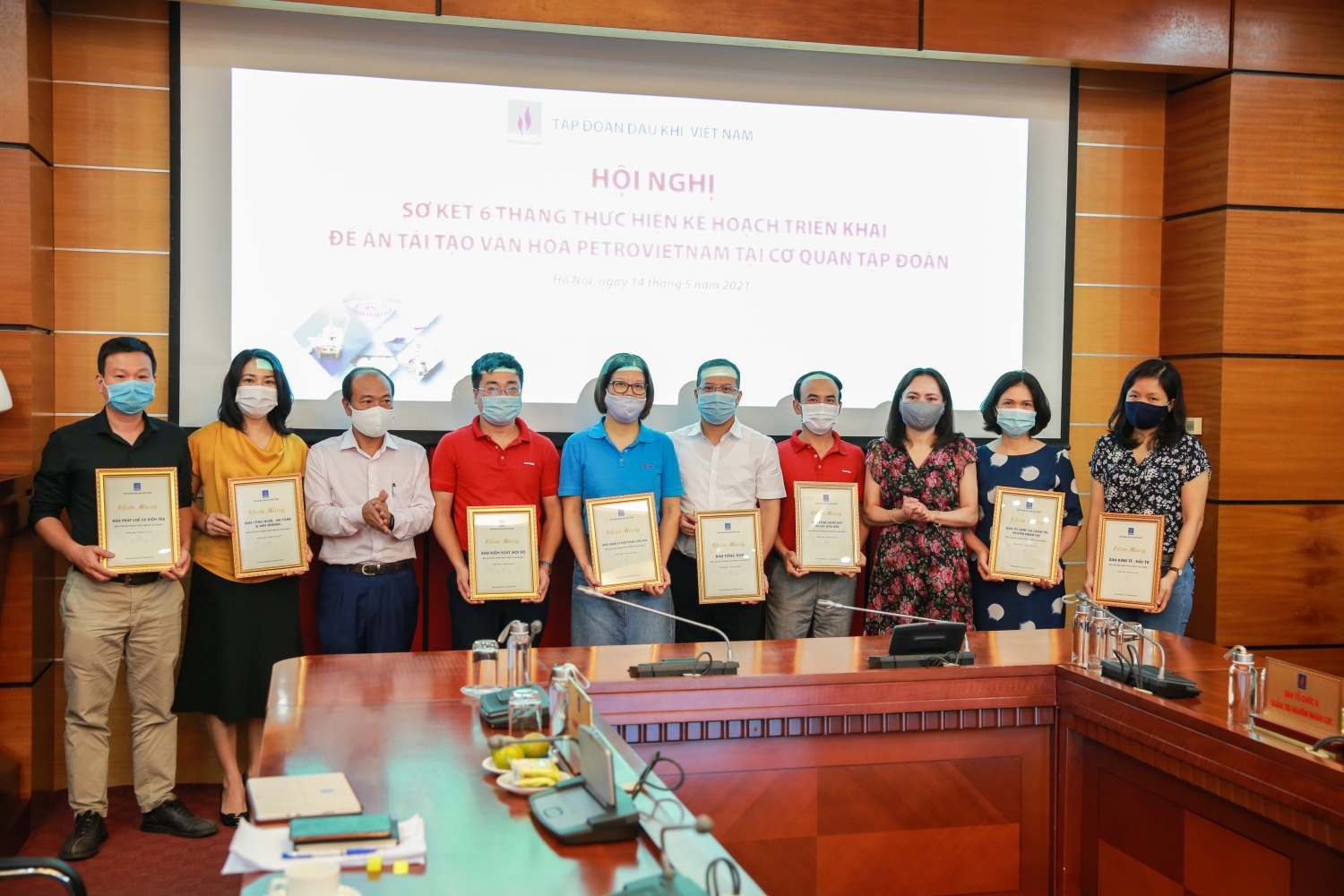 Tái tạo Văn hóa Petrovietnam là một phần quan trọng trong thực hiện các mục tiêu chiến lược Các sự kiện nổi bật của Petrovietnam trong tuần từ 9/5 đến 16/5/2021