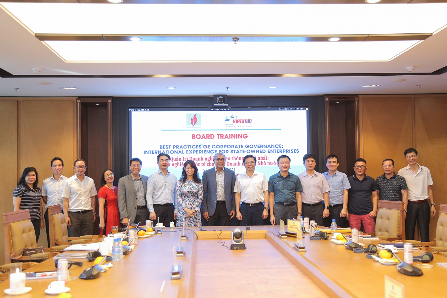 Petrovietnam tổ chức khoá đào tạo nâng cao năng lực quản trị dành cho lãnh đạo cấp cao Petrovietnam tổ chức khoá đào tạo nâng cao năng lực quản trị dành cho lãnh đạo cấp cao