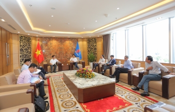 Tổng giám đốc PVN Lê Mạnh Hùng tiếp lãnh đạo tỉnh Quảng Trị