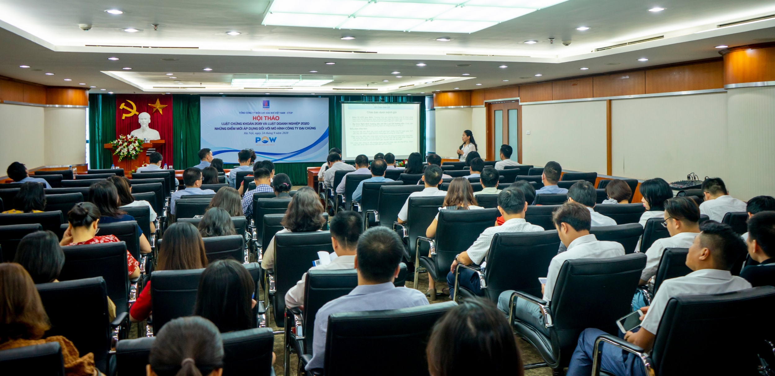 PV Power tổ chức Hội thảo "Luật Chứng khoán 2019 và Luật Doanh nghiệp 2020 - Những điểm mới áp dụng đối với mô hình công ty đại chúng" pv power to chuc hoi thao luat chung khoan 2019 va luat doanh nghiep 2020 nhung diem moi ap dung doi voi mo hinh cong ty dai chung