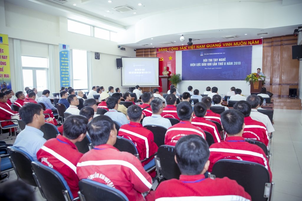 Hội thi tay nghề Điện lực Dầu khí lần thứ II năm 2019: Đoàn kết, tự tin, sáng tạo hoi thi tay nghe dien luc dau khi lan thu ii nam 2019 doan ket tu tin sang tao