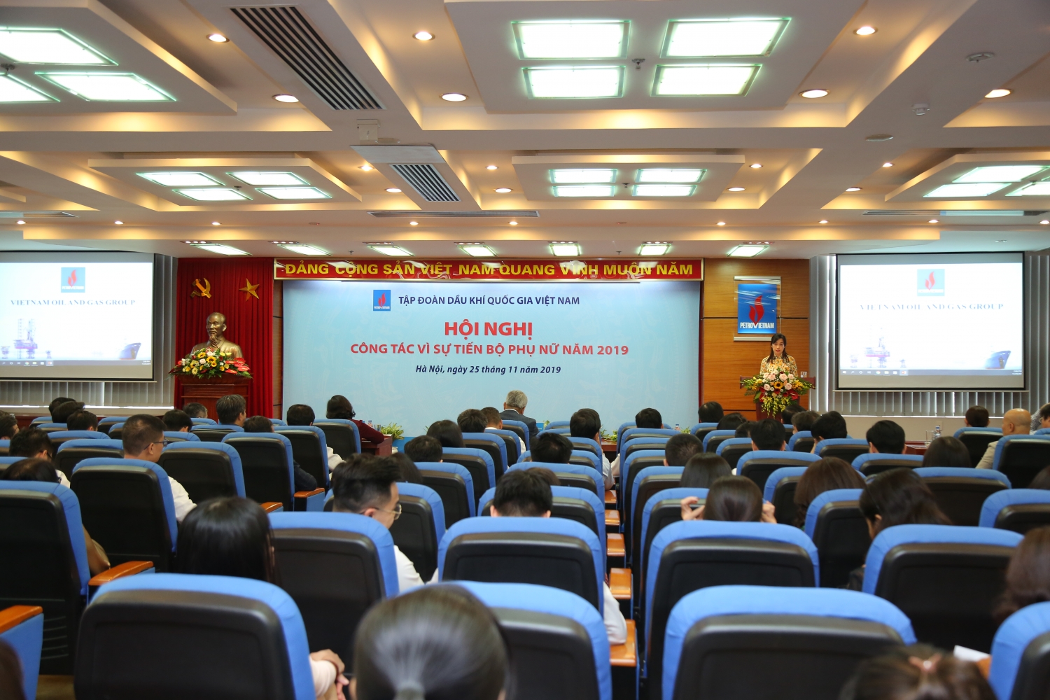 Công tác bình đẳng giới và VSTBPN luôn đóng góp không nhỏ vào thành tích chung của PVN cong tac binh dang gioi va vstbpn luon dong gop khong nho vao thanh tich chung cua pvn