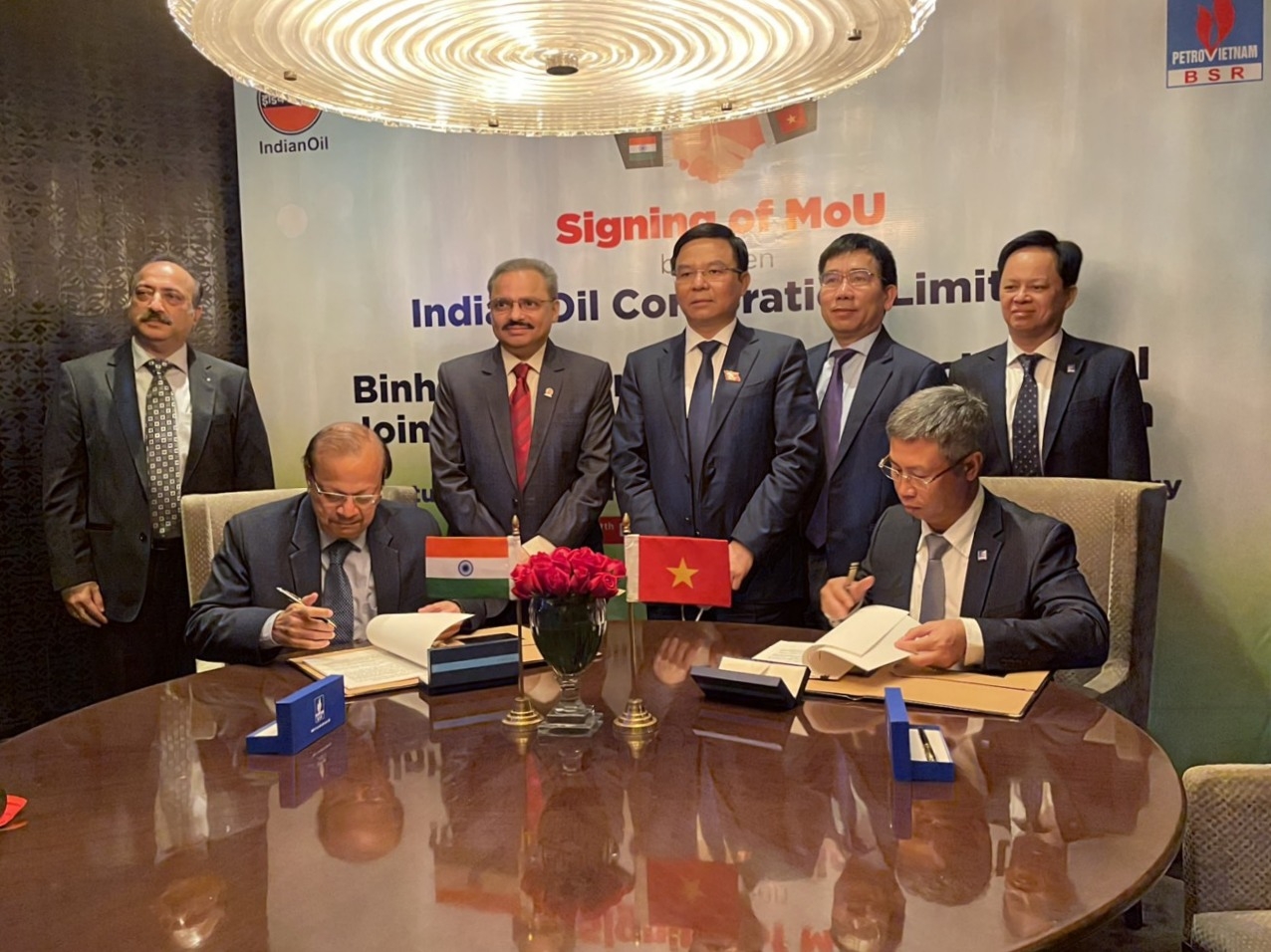 BSR ký Biên bản ghi nhớ đẩy mạnh hợp tác với Công ty Dầu khí Ấn Độ Các sự kiện nổi bật của Petrovietnam trong tuần từ 12/12 đến 19/12/2021