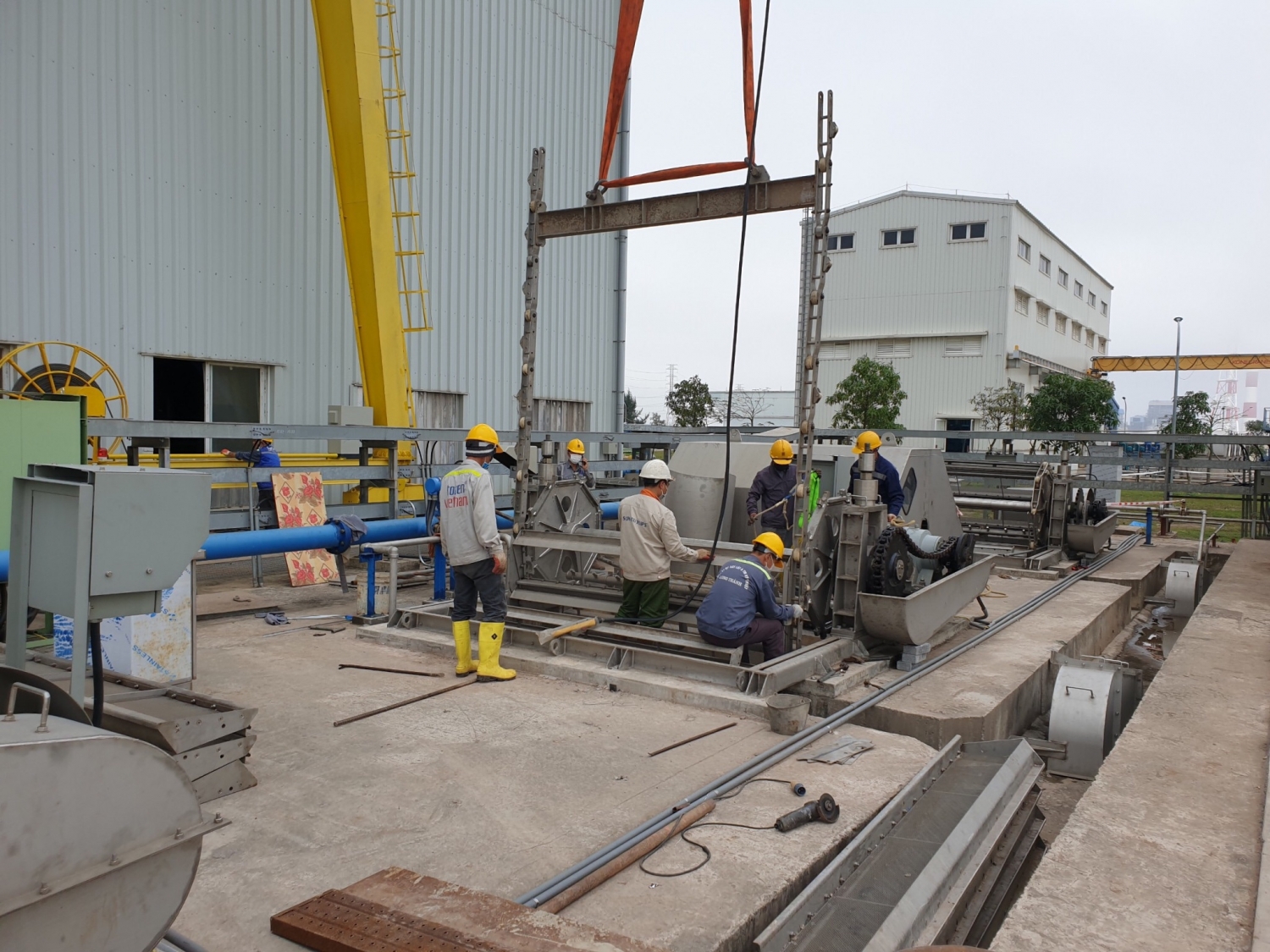 Công trường NMNĐ Thái Bình 2 sôi động trong những ngày Tết Nhâm Dần NMNĐ Thái Bình 2: Công trường không nghỉ Tết
