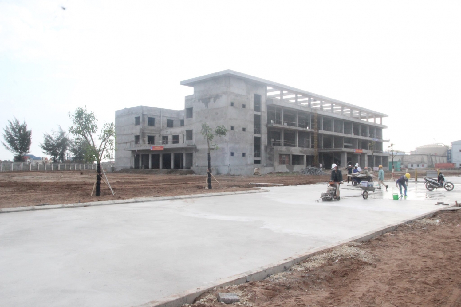 Công trường NMNĐ Thái Bình 2 sôi động trong những ngày Tết Nhâm Dần NMNĐ Thái Bình 2: Công trường không nghỉ Tết