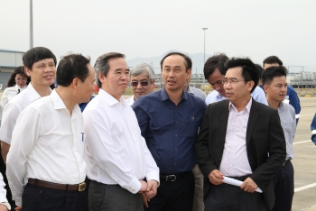 Trưởng Ban Kinh tế Trung ương Nguyễn Văn Bình thăm Liên hợp Lọc hóa dầu Nghi Sơn