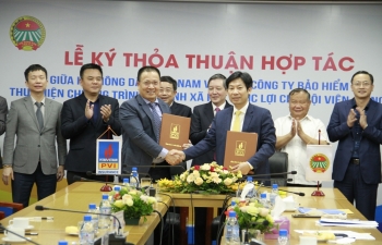 Trung ương Hội Nông dân Việt Nam và Bảo hiểm PVI hợp tác nâng cao phúc lợi, an sinh xã hội cho nông dân