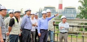 [PetroTimesMedia] Tổng giám đốc Petrovietnam Lê Mạnh Hùng kiểm tra tiến độ dự án Nhiệt điện Dầu khí Thái Bình 2