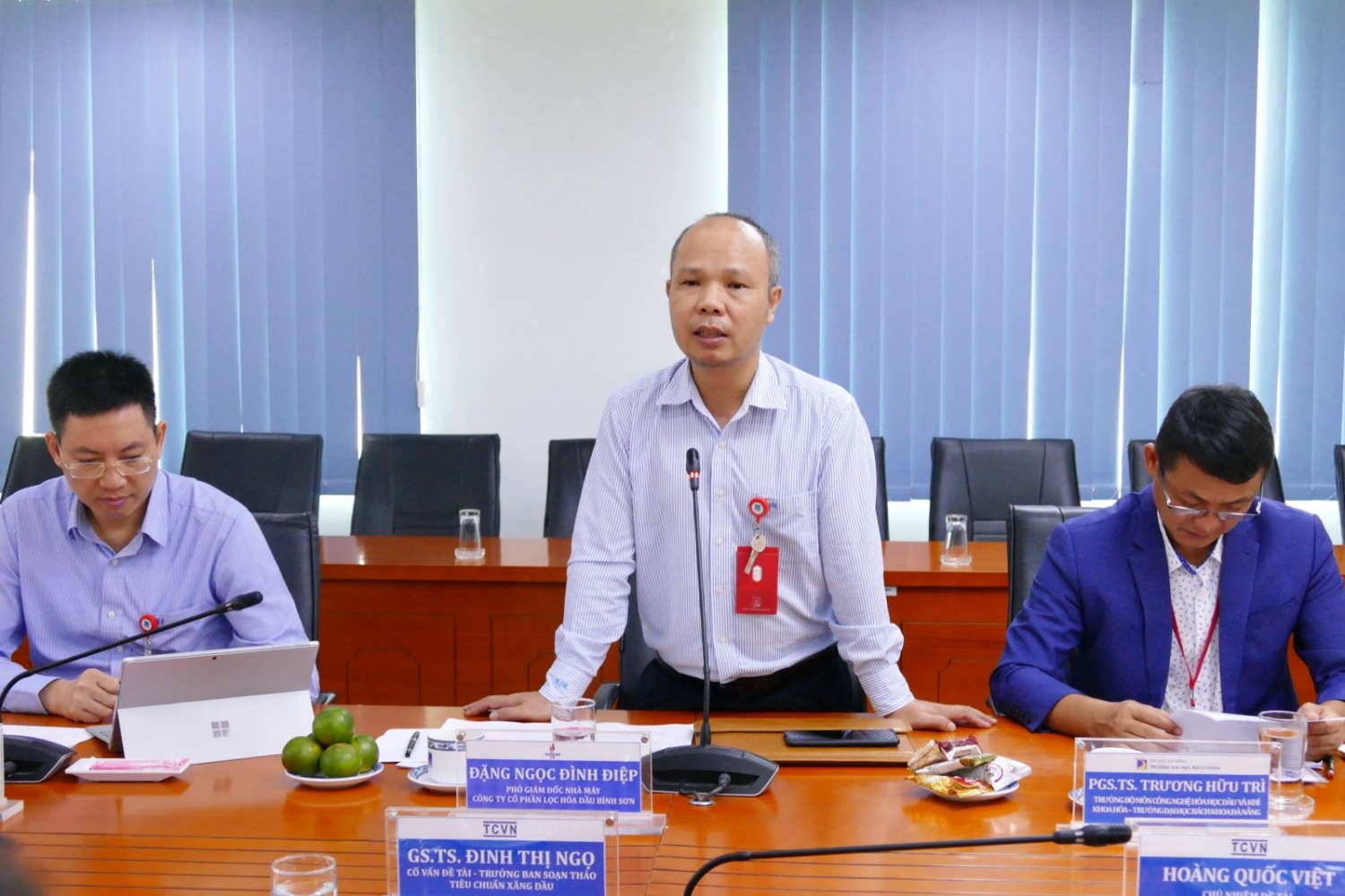 BSR: Nghiệm thu đề tài KHCN về Olefin trong xăng thương phẩm