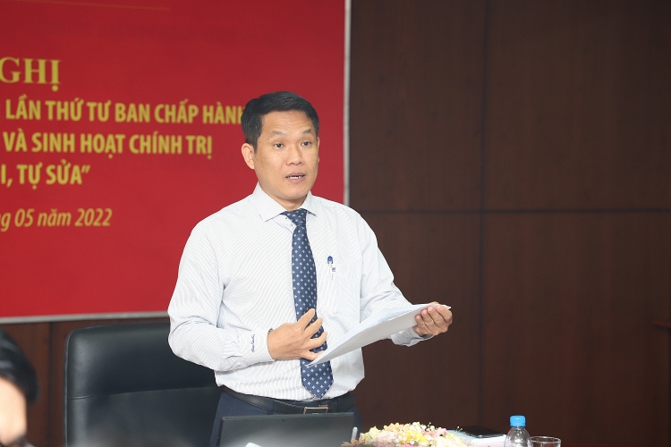 Đảng ủy PVU tổ chức Hội nghị quán triệt Nghị quyết Hội nghị Trung ương 4, Khoá XIII và sinh hoạt chính trị chủ đề “Tự soi - Tự sửa”