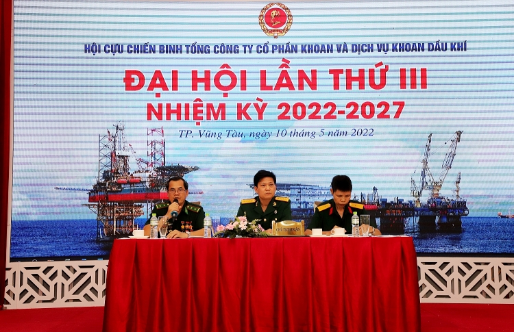 Hội CCB PV Drilling tổ chức thành công Đại hội Đại biểu lần thứ III, nhiệm kỳ 2022 2027