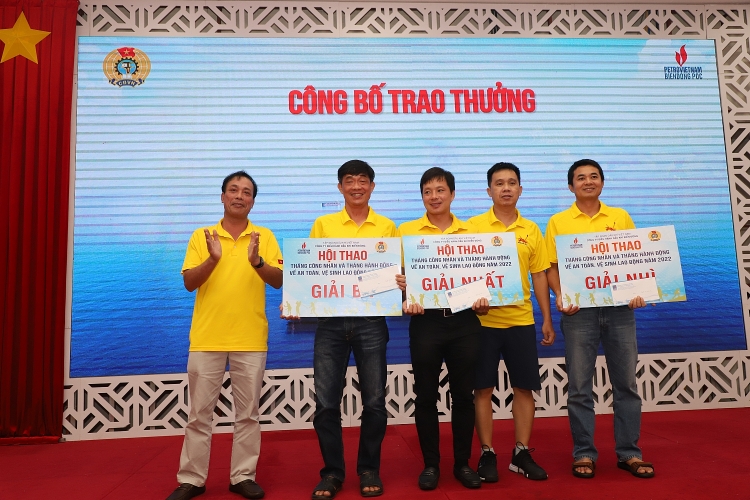 BIENDONG POC: Sôi nổi hội thao hưởng ứng Tháng Công nhân, Tháng hành động về ATVSLĐ