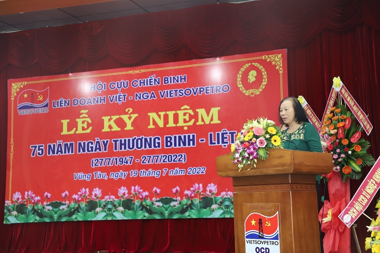 Vietsovpetro tổ chức Lễ kỷ niệm 75 năm ngày Thương binh – Liệt sĩ Vietsovpetro tổ chức Lễ kỷ niệm 75 năm ngày Thương binh – Liệt sĩ