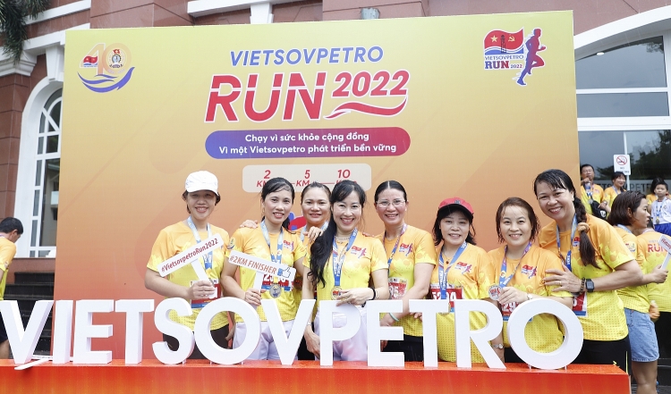 Chạy Vì sức khỏe cộng đồng - Vì một Vietsovpetro phát triển bền vững
