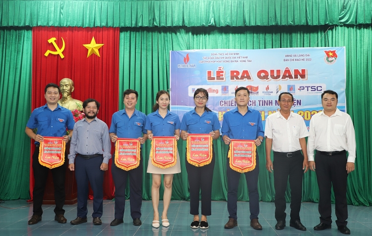 Cụm phối hợp hoạt động Bà Rịa   Vũng Tàu : Tổ chức Lễ ra quân Chiến dịch Mùa hè xanh năm 2022