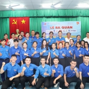 Cụm phối hợp hoạt động Bà Rịa - Vũng Tàu tổ chức lễ ra quân chiến dịch "Mùa hè xanh năm 2022"