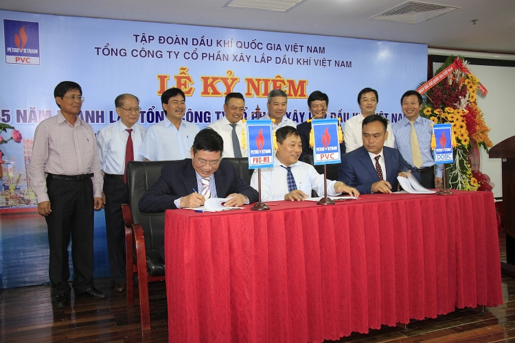 Dầu khí còn – Nòng cốt xây lắp dầu khí chuyên sâu về dầu khí còn thì PVC không thể không còn tong cong ty co phan xay lap dau khi viet nam ky niem 35 nam ngay thanh lap