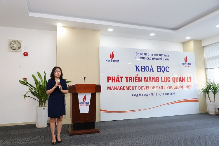 PVCollege khai giảng khóa đào tạo Phát triển năng lực quản lý cho Petrovietnam