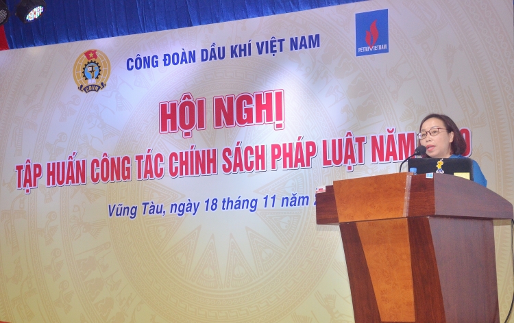 CĐ DKVN tập huấn công tác chính sách pháp luật năm 2020 khu vực phía Nam