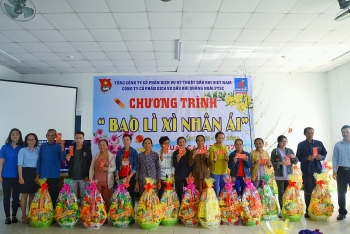 Đoàn Thanh niên PTSC Quảng Ngãi thực hiện chương trình “Bao lì xì nhân ái” lần thứ 12