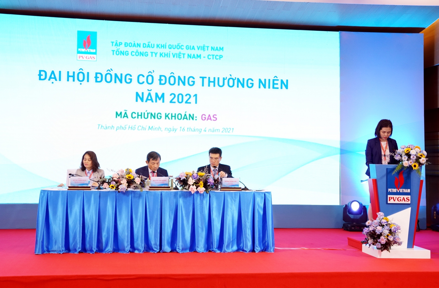 ĐHĐCĐ thường niên năm 2021 PV GAS