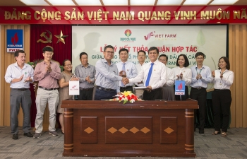 Đạm Cà Mau hợp tác với Viet Farm hướng đến sản xuất phân bón hữu cơ