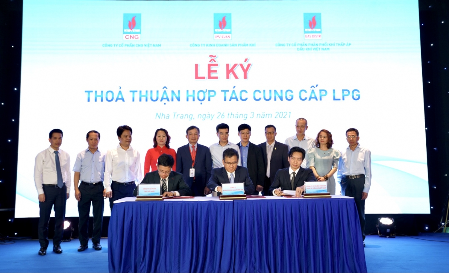 Ký kết “Thỏa thuận hợp tác cung cấp LPG” và “Hợp đồng khung cung cấp LNG” giữa các đơn vị của PV GAS